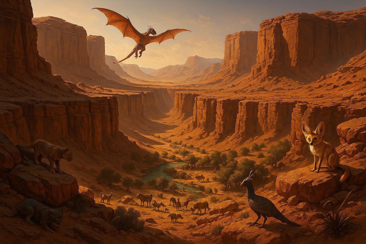 Gorges and Oasis Valleys